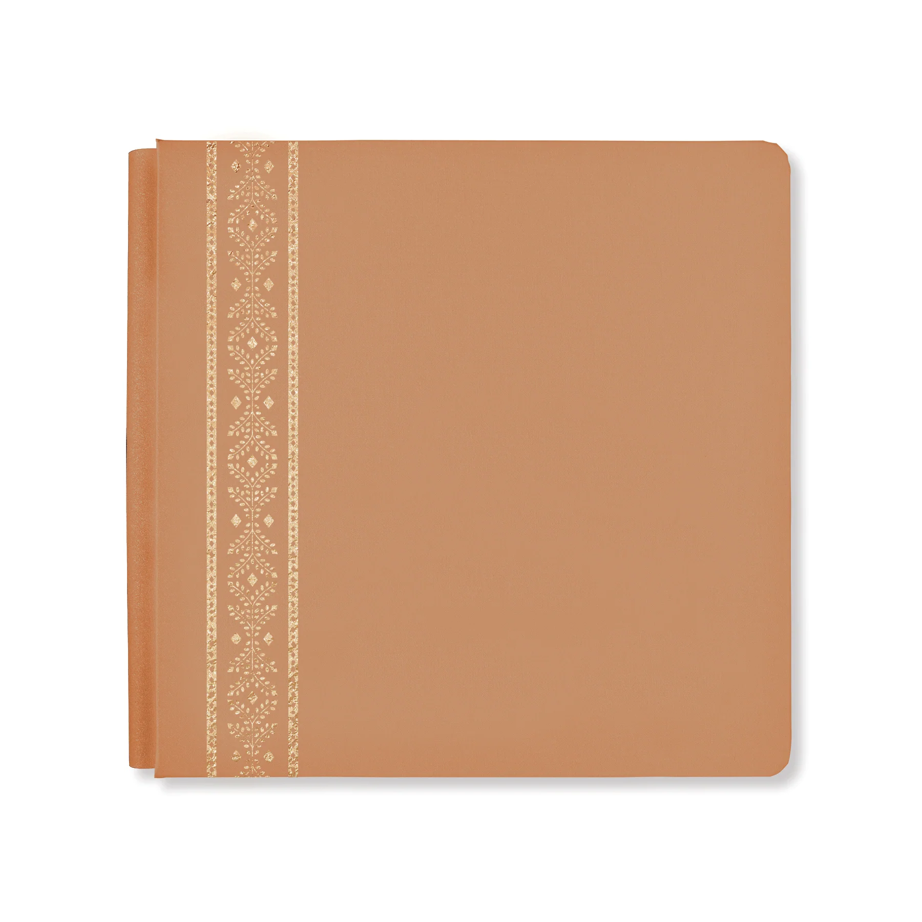 12x12 Natural Beginnings Album Cover - Caramel