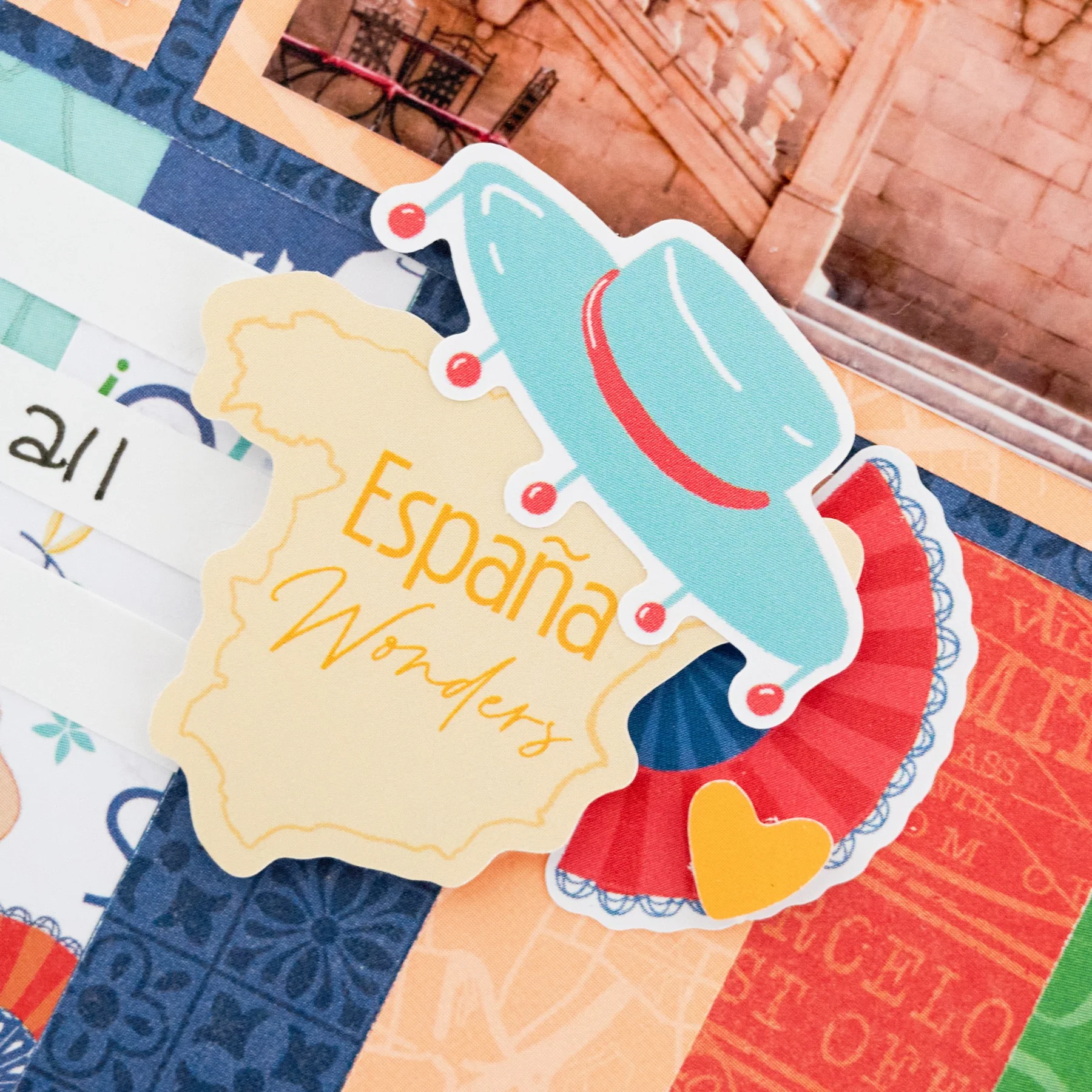 Barcelona Scenes Stickers (1/pk) - Image 2