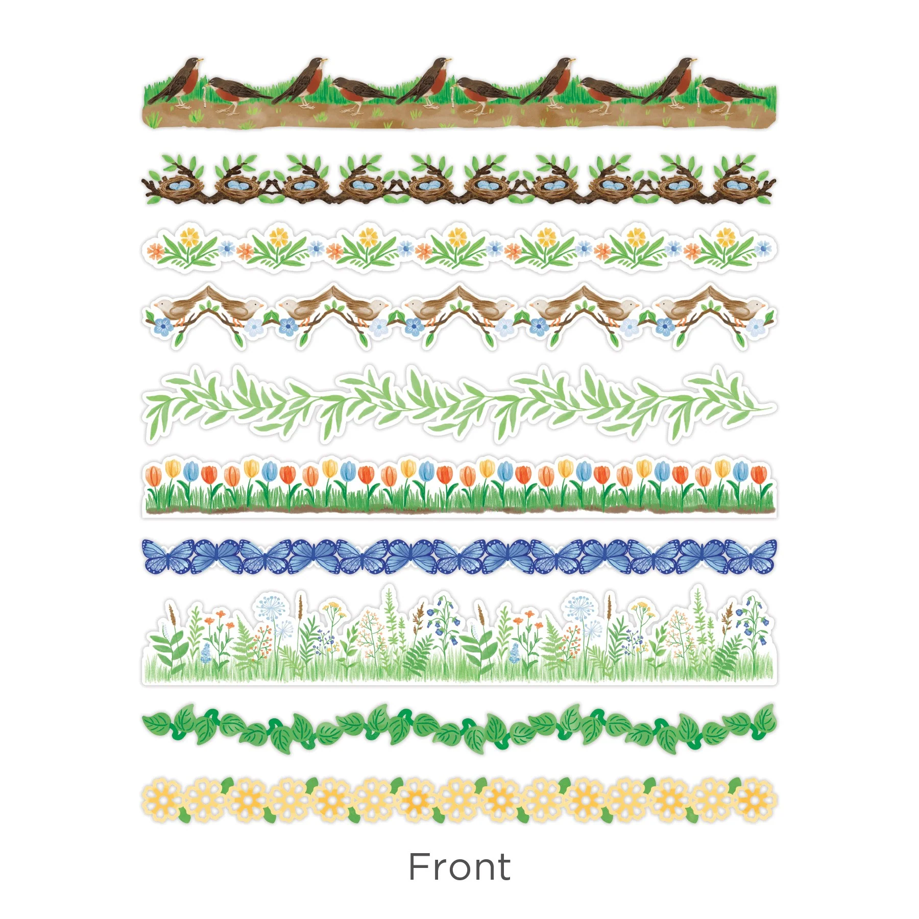 Birds & Blossoms Laser Cut Borders (10/pk) - Image 3