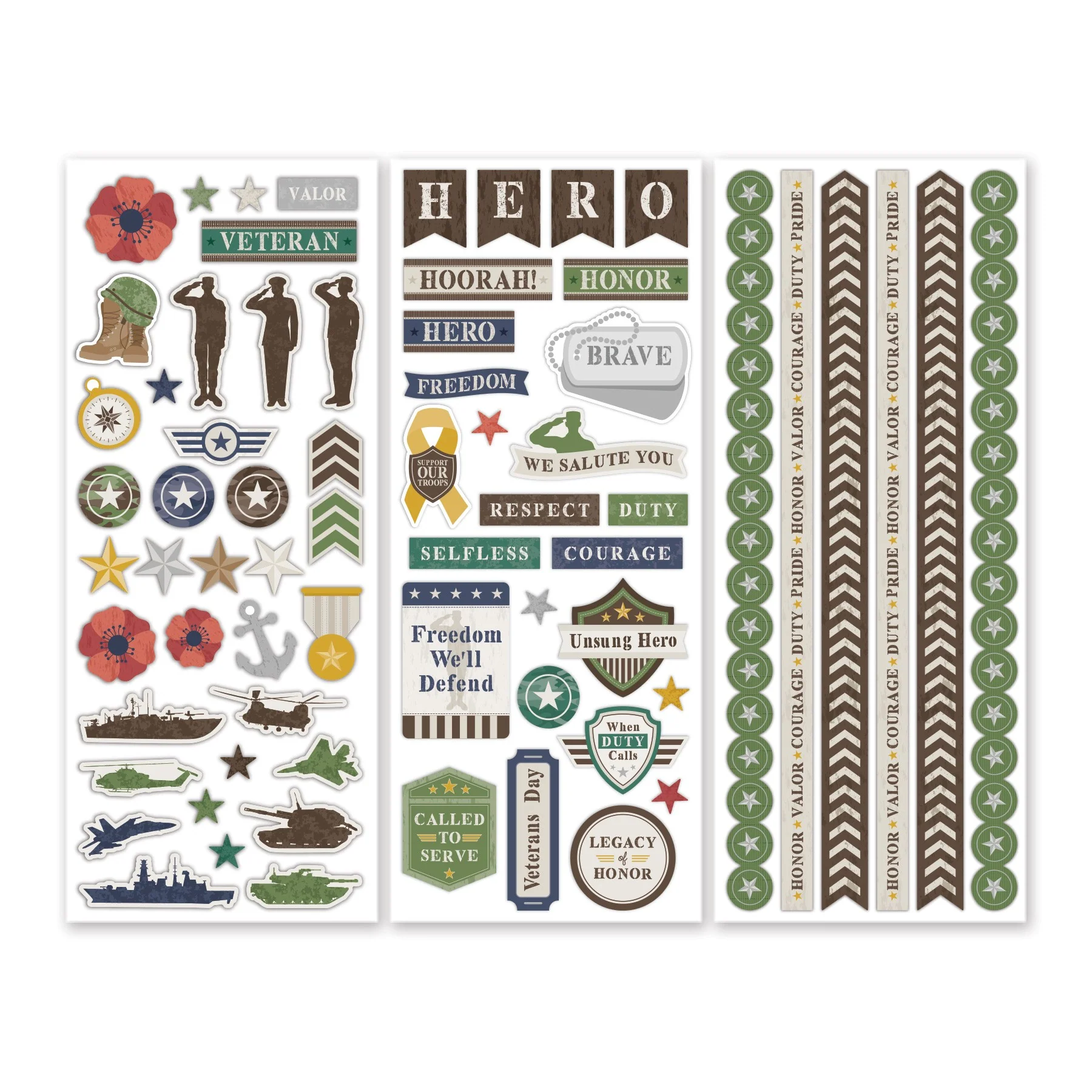 Called to Serve Stickers (3/pk)