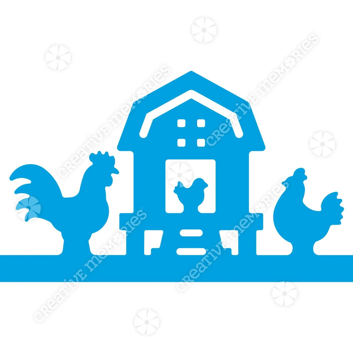 Chicken Coop Border Punch - Image 2