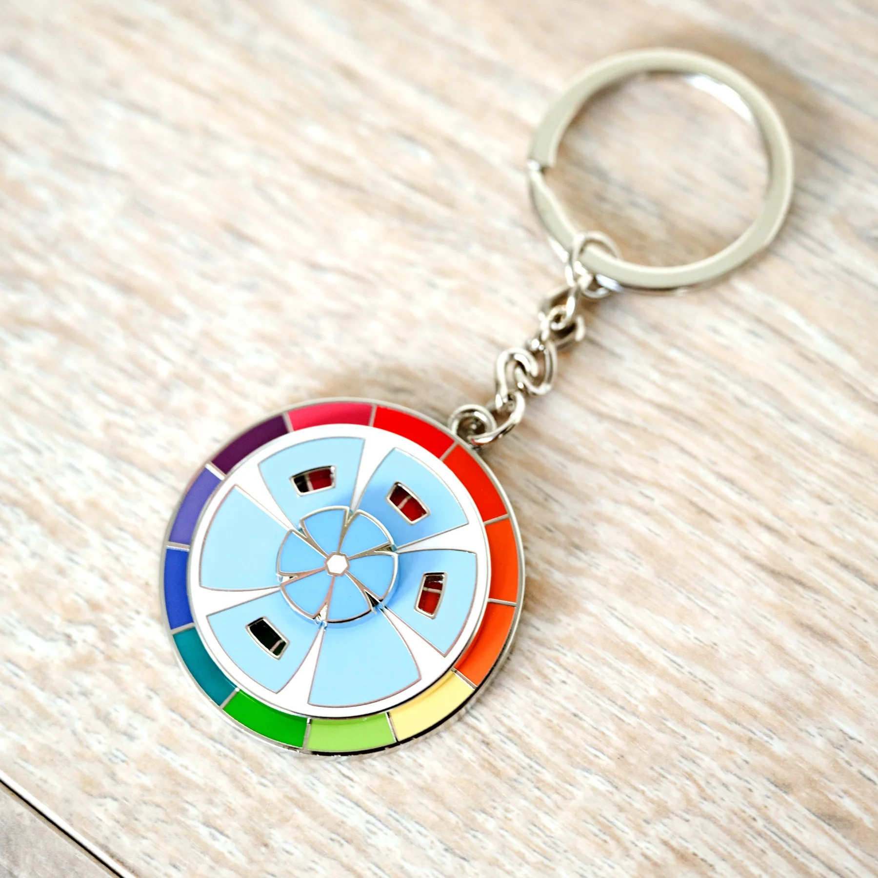 Color Wheel Keychain - Image 3