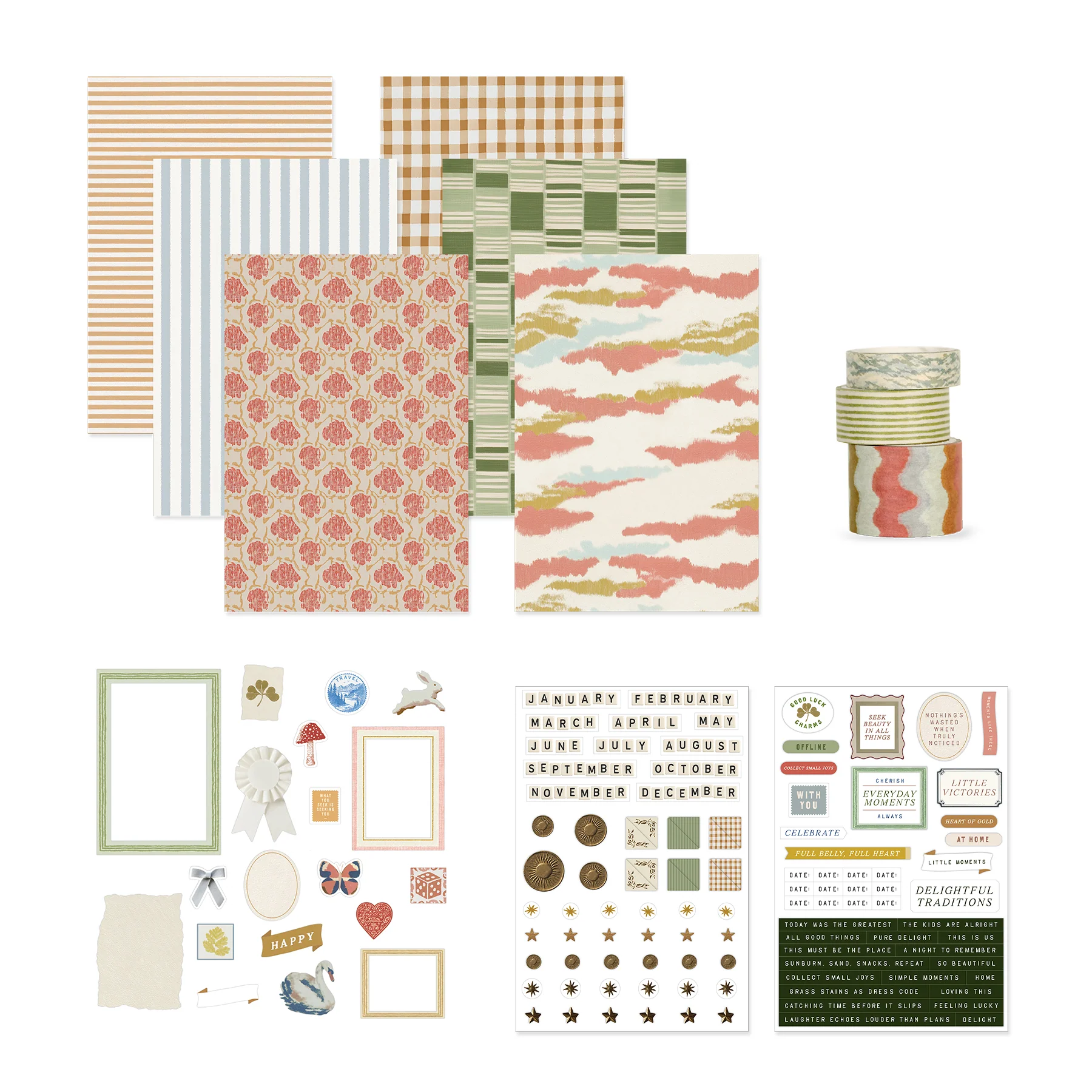 Delight Scrap Journal Decorative Bundle
