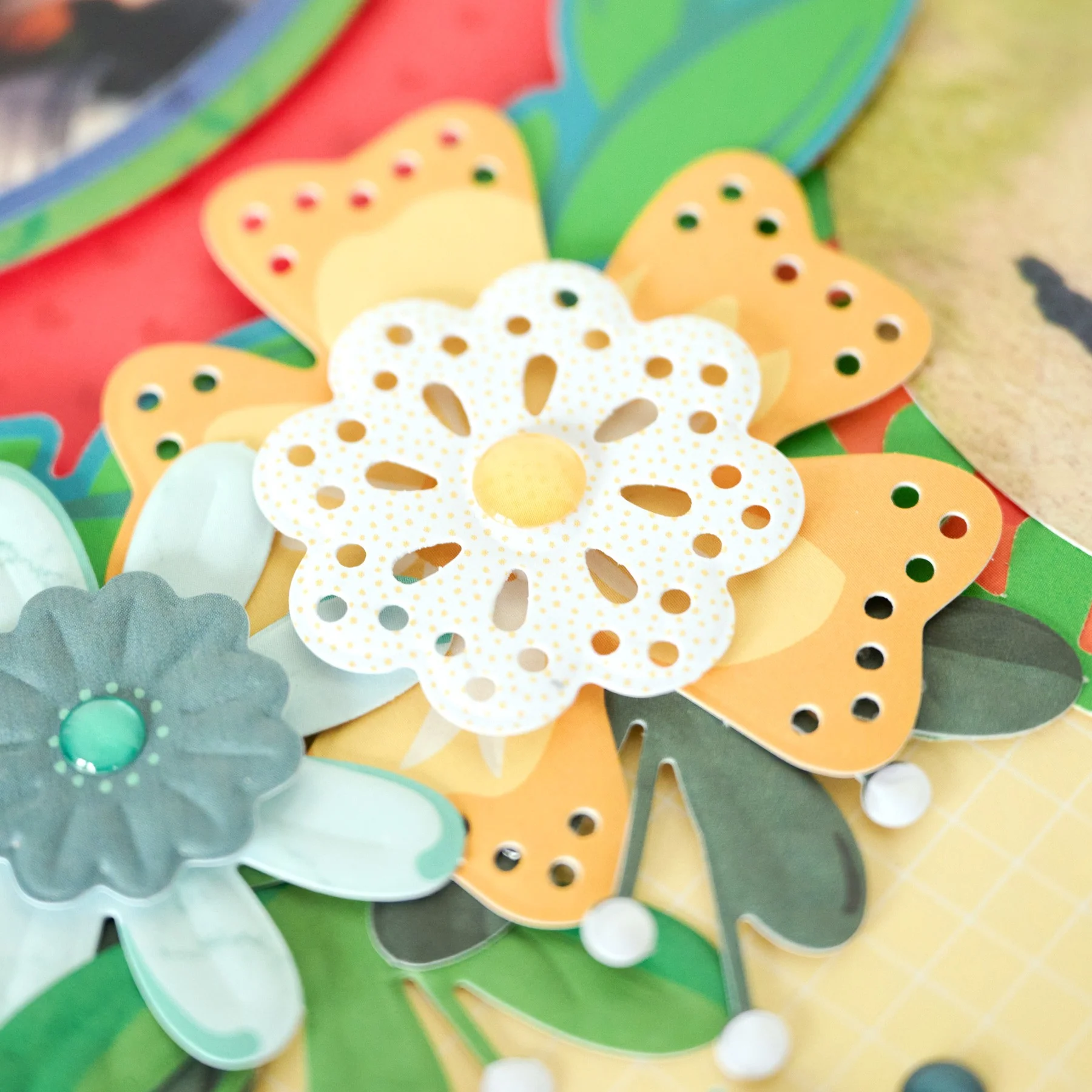 Yellow Floral Essential Embellishments - Image 2