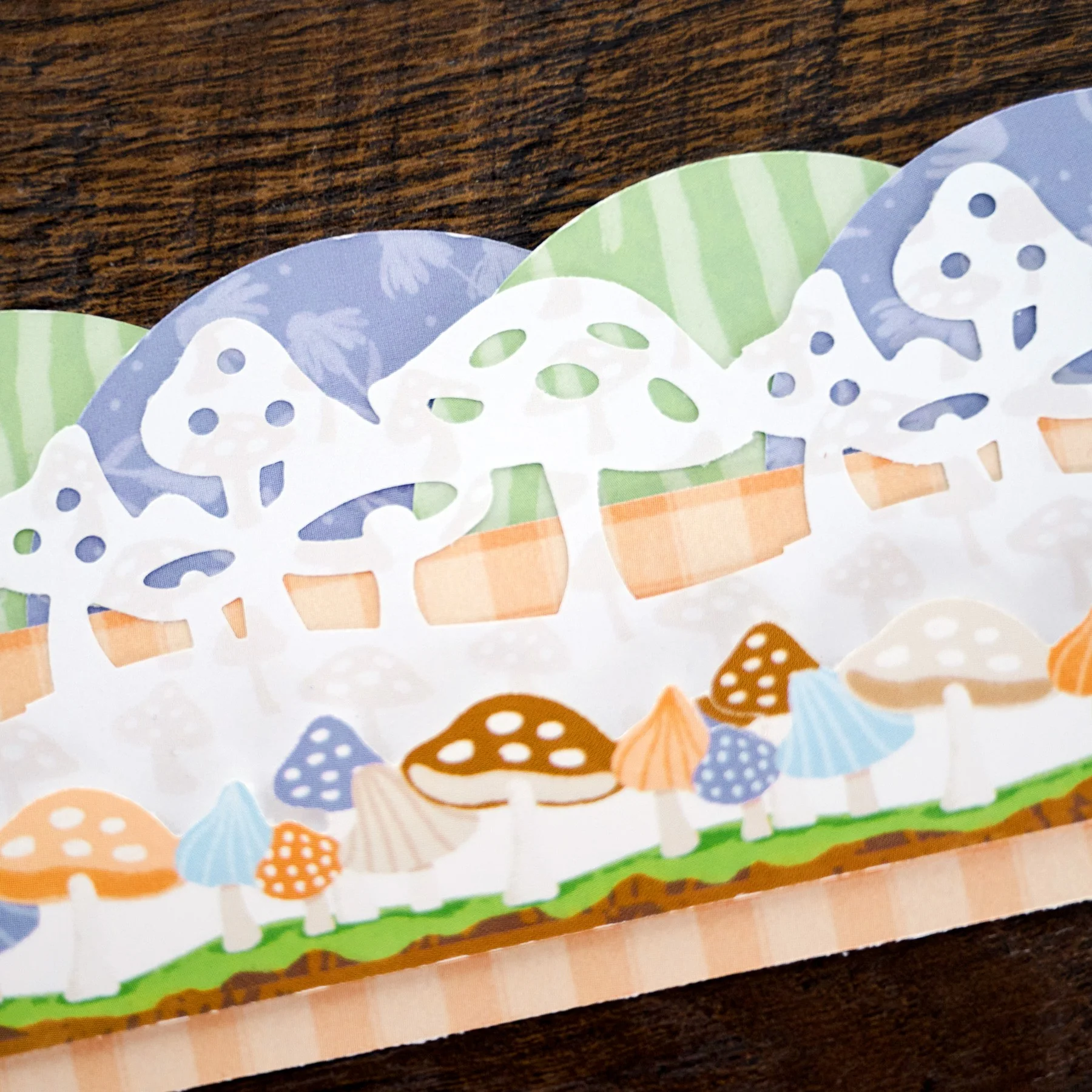 Forest Mushrooms Border Punch - Image 3