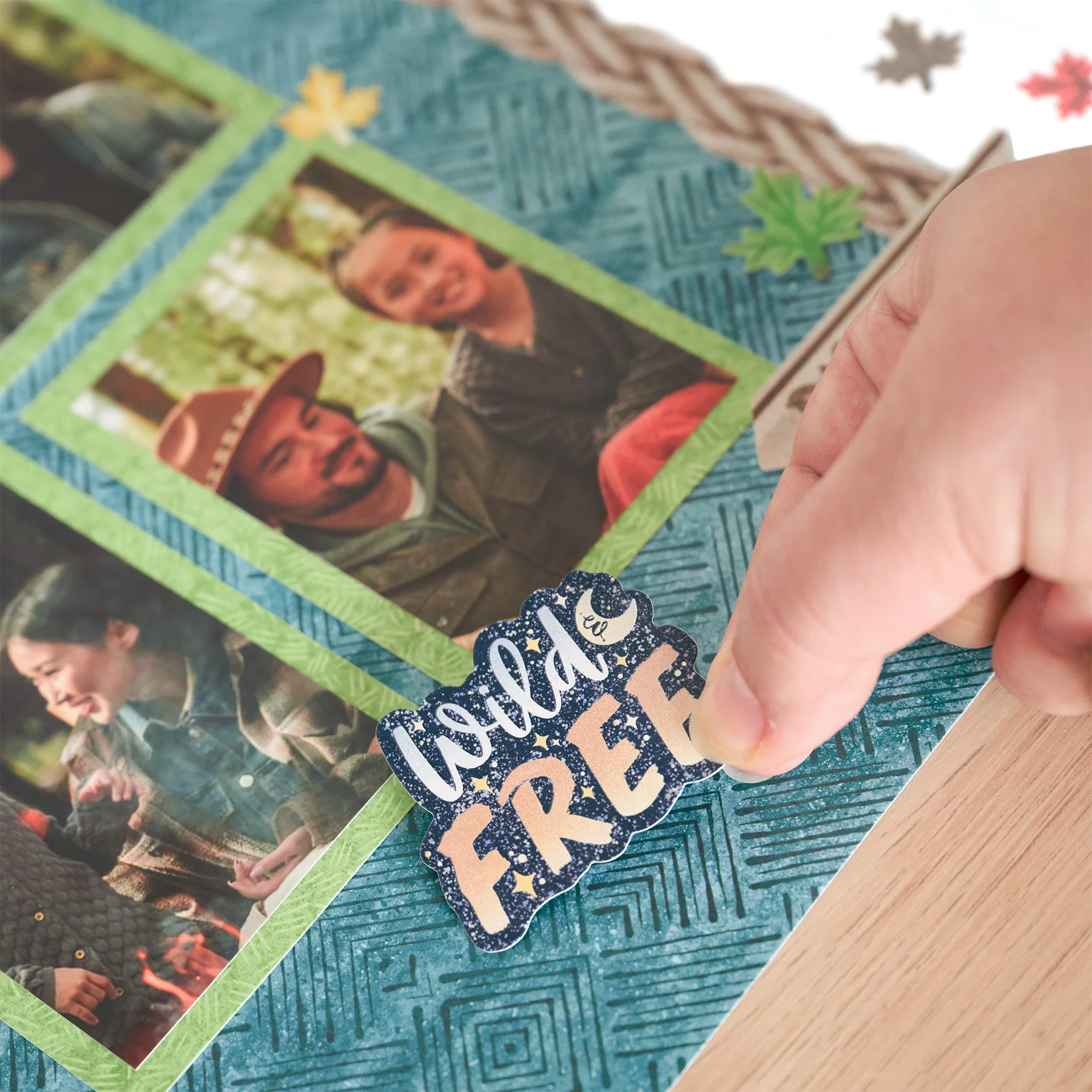 Happy Campers Foiled Embellishments (1/pk) - Image 2