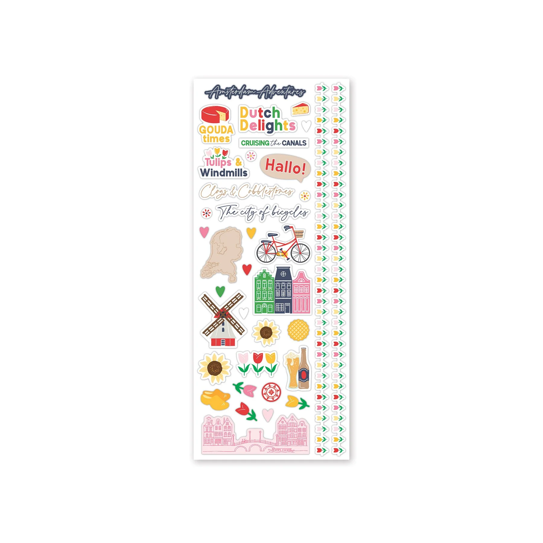 Holland Scenes Stickers (1/pk)