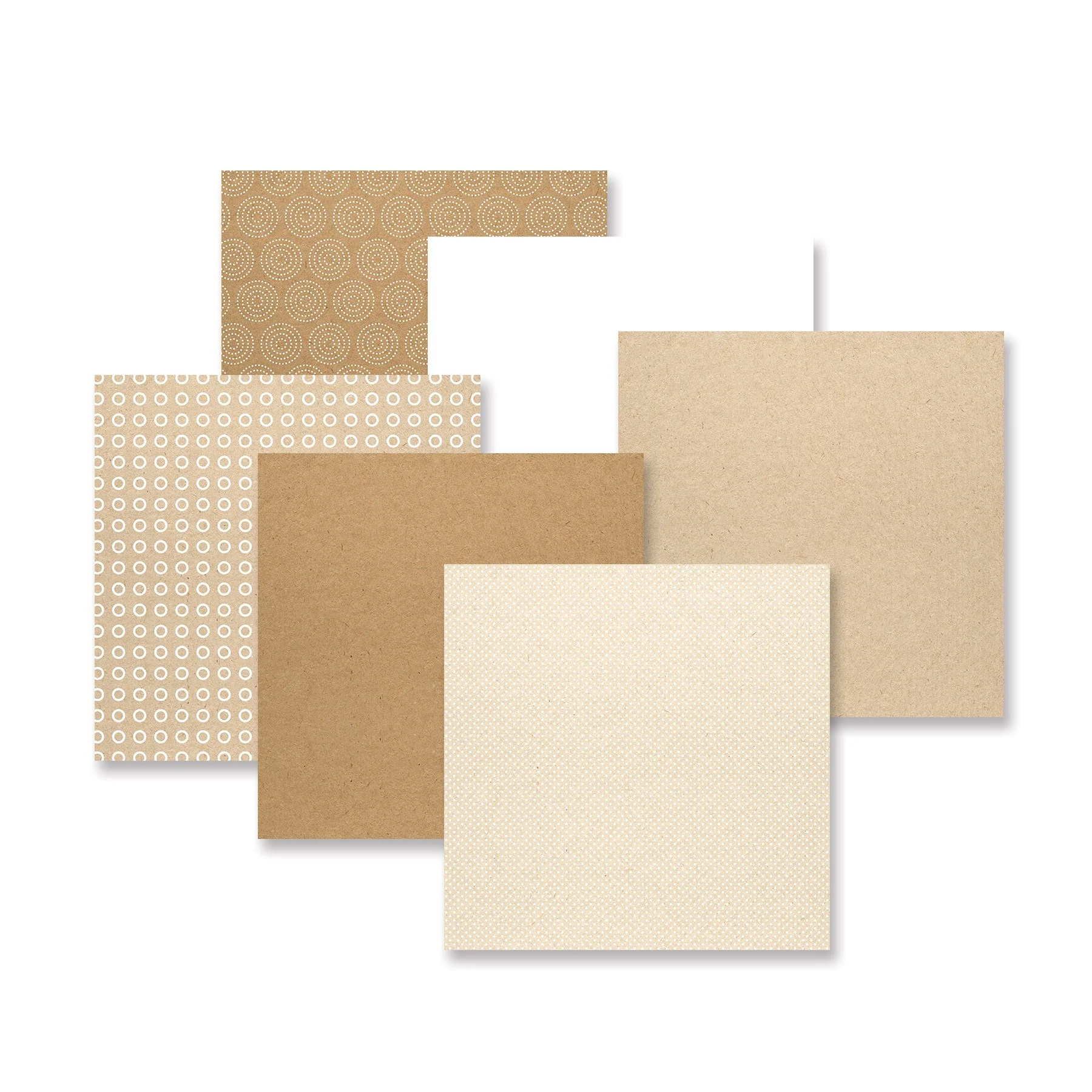 Kraft Dots 5x7 Envelope Paper Pack (12/pk) - Image 2