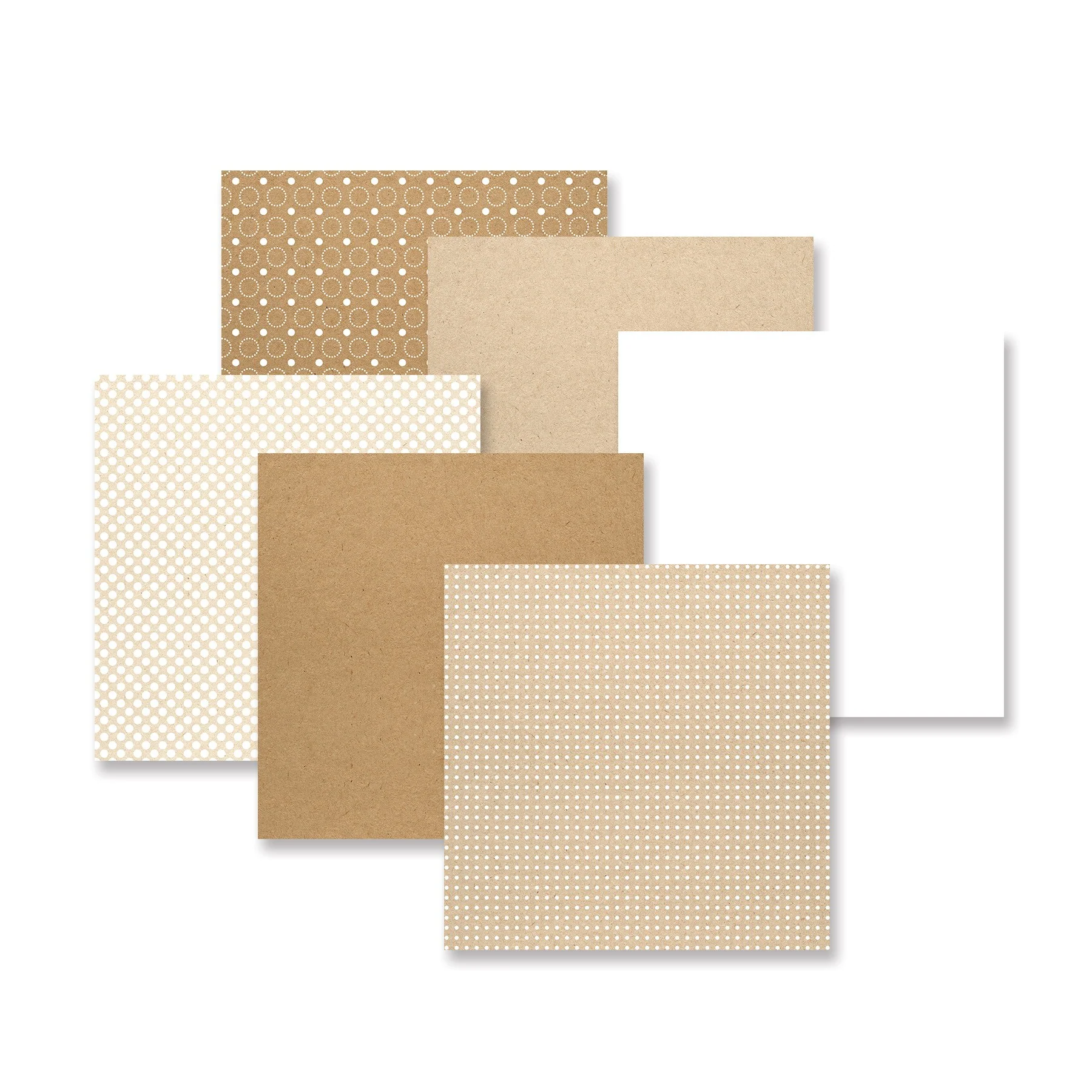 Kraft Dots 5x7 Envelope Paper Pack (12/pk) - Image 3