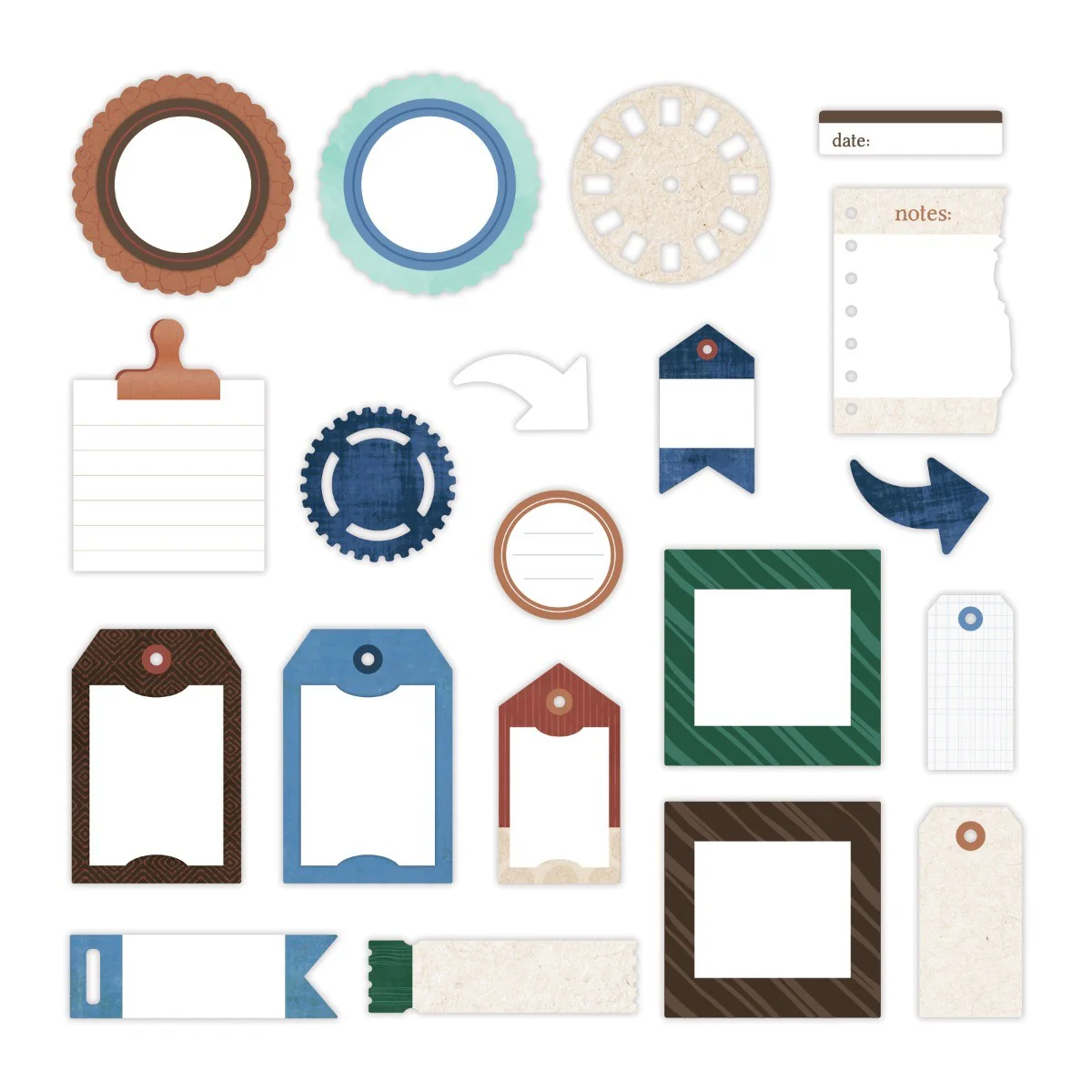 Noteworthy Days Embellishments (40/pk) - Image 2