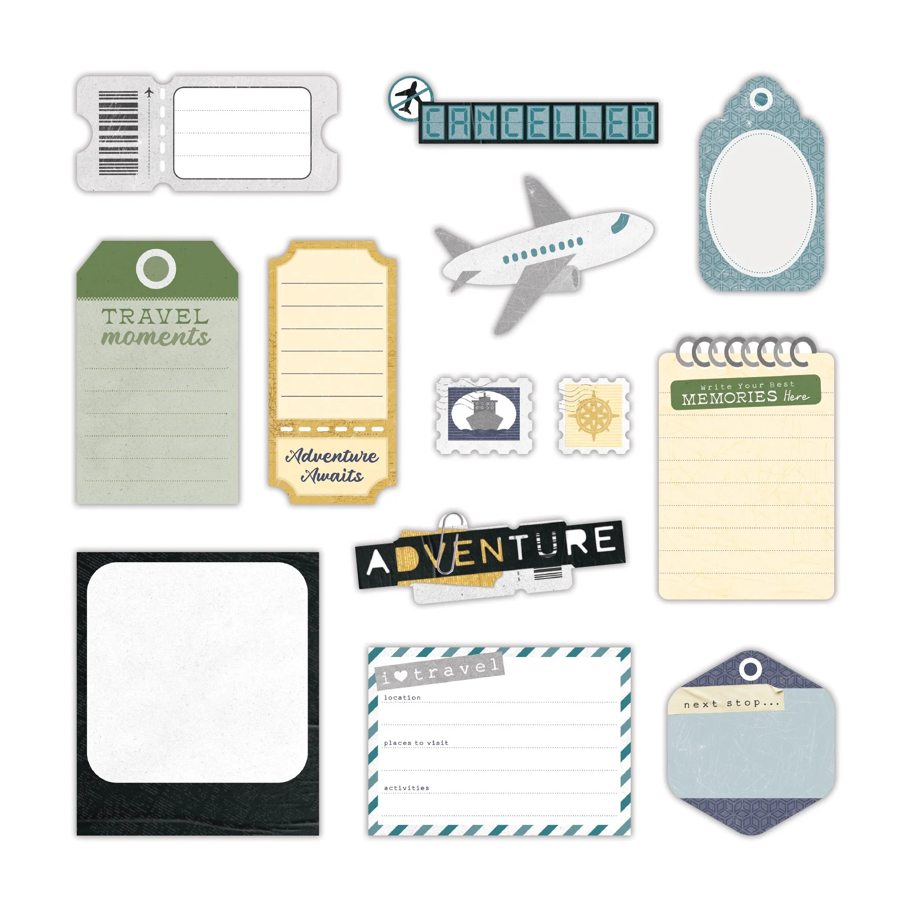 Passport to Adventure Embellishments - Image 3