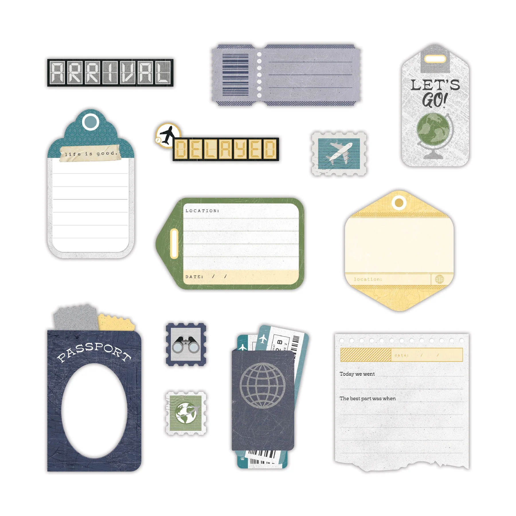 Passport to Adventure Embellishments - Image 4