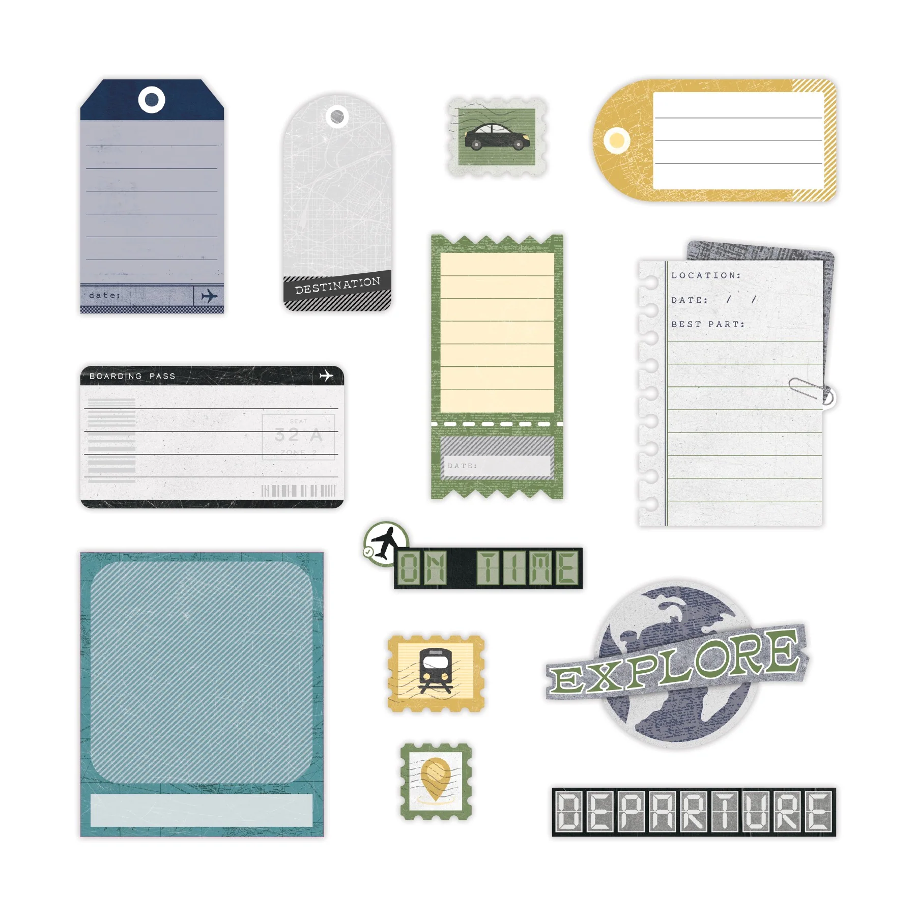 Passport to Adventure Embellishments - Image 5