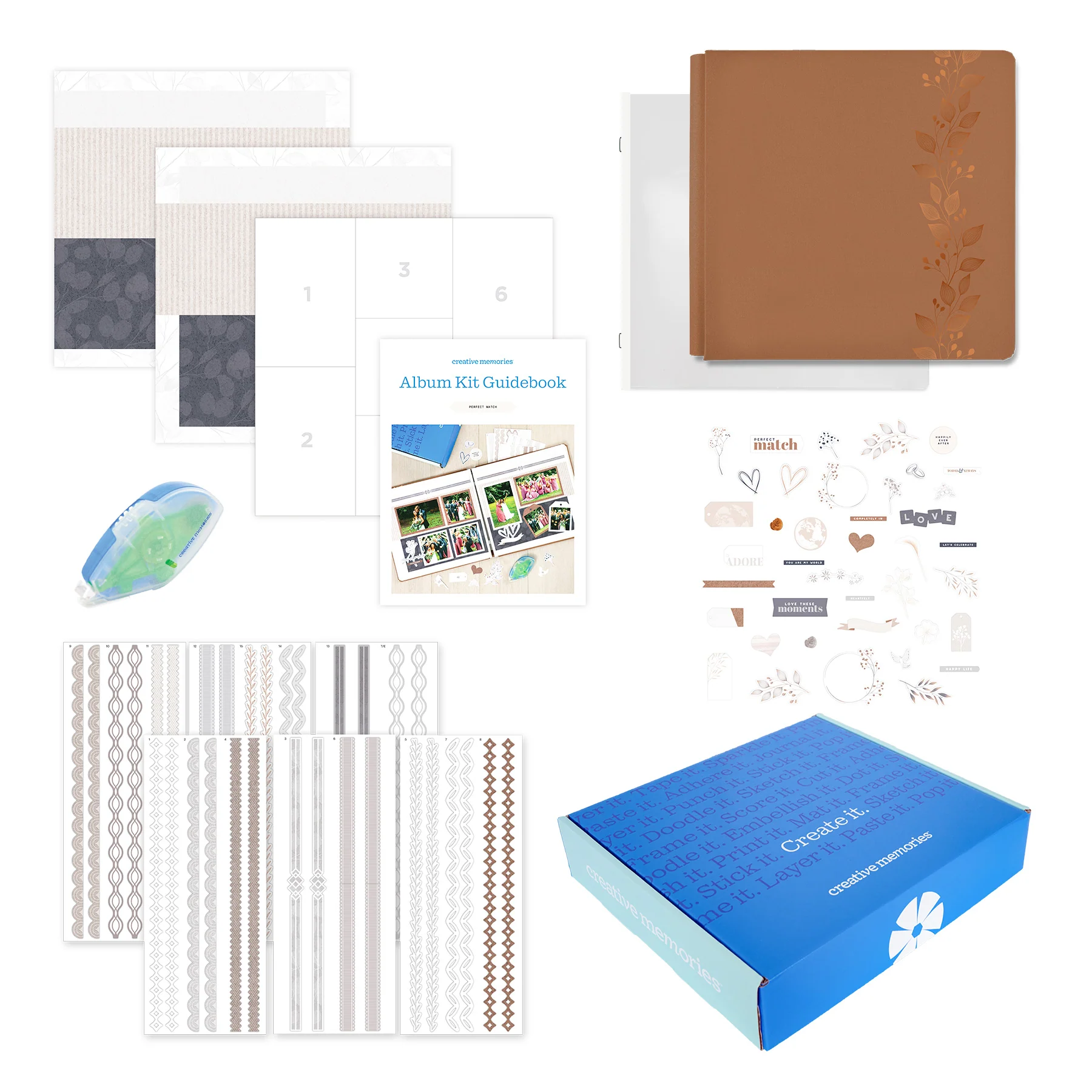Perfect Match Album Kit - Caramel - Image 5
