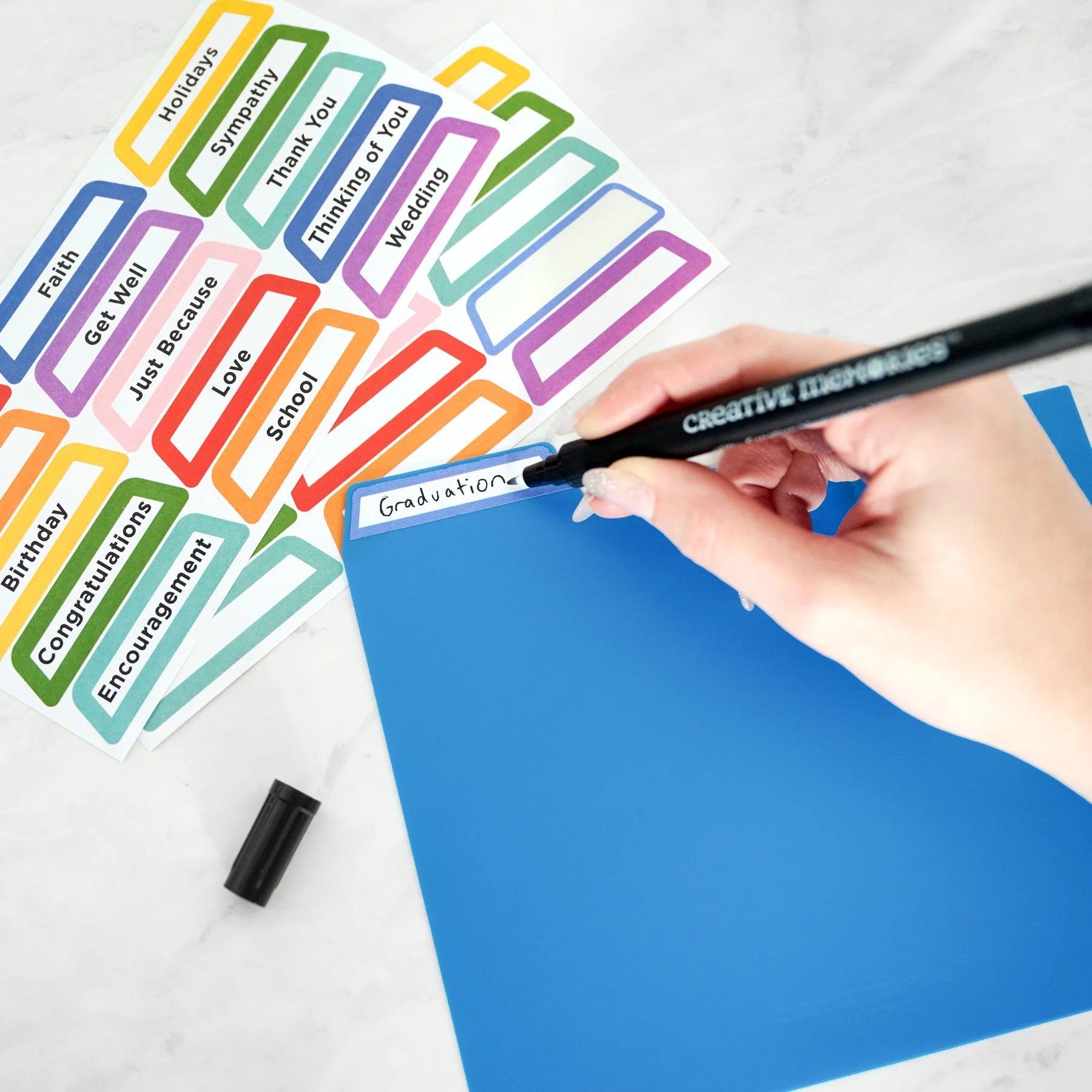 Rainbow Dots Card POD & Divider Bundle - Image 8