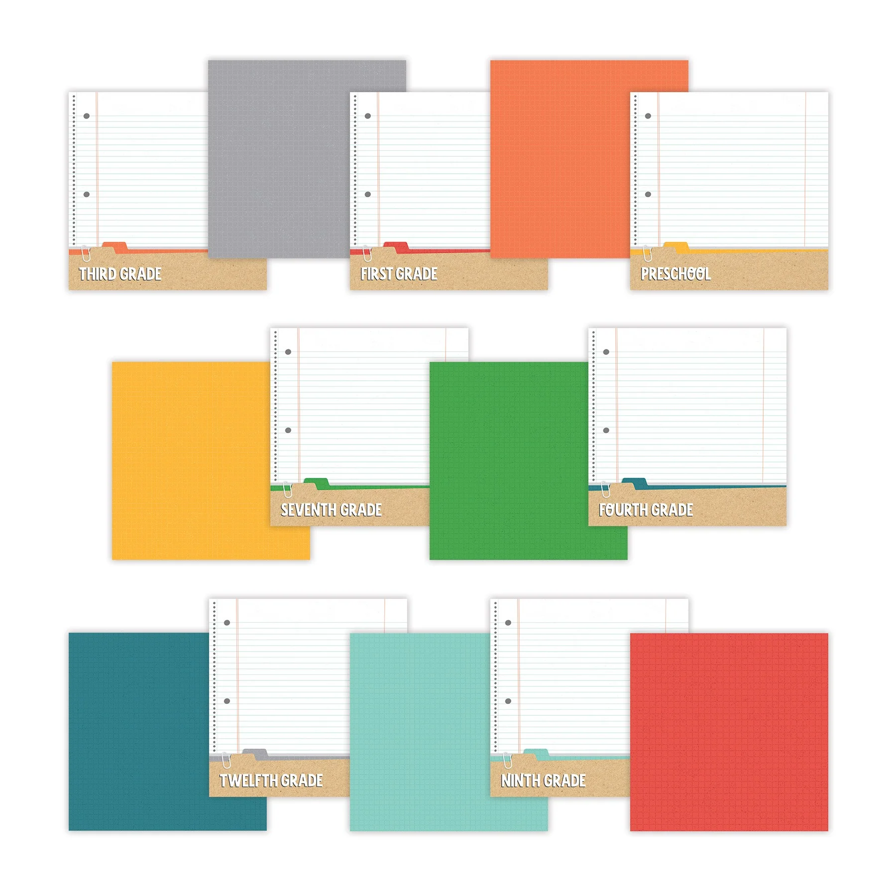 School Dayz Annual Paper Pack (14/pk) - Image 2
