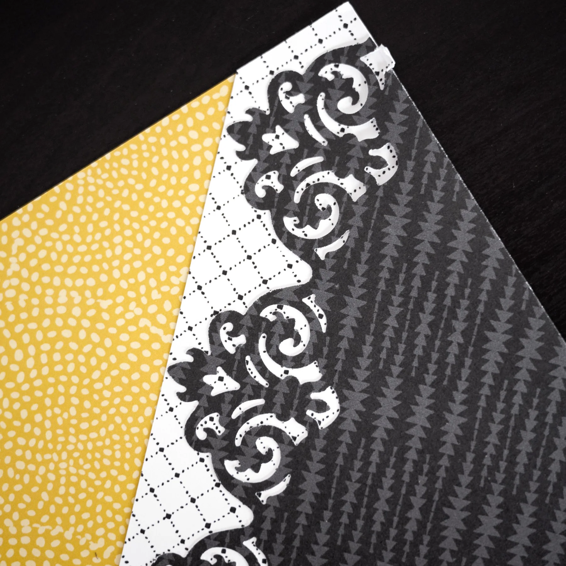 Silver & Gold Tone on Tone Paper Pack (12/pk) - Image 3