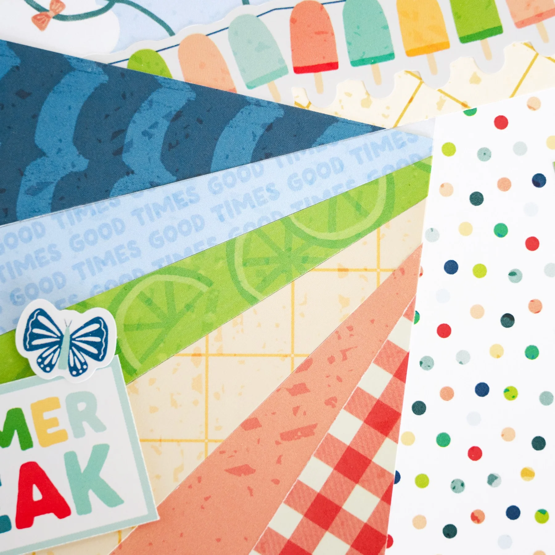 Summer Break Paper Pack (12/pk) - Image 3
