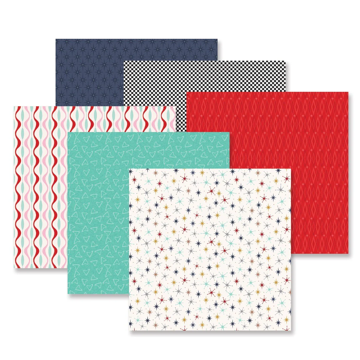 Through the Years: 1940s-1950s Paper Pack (6/pk)