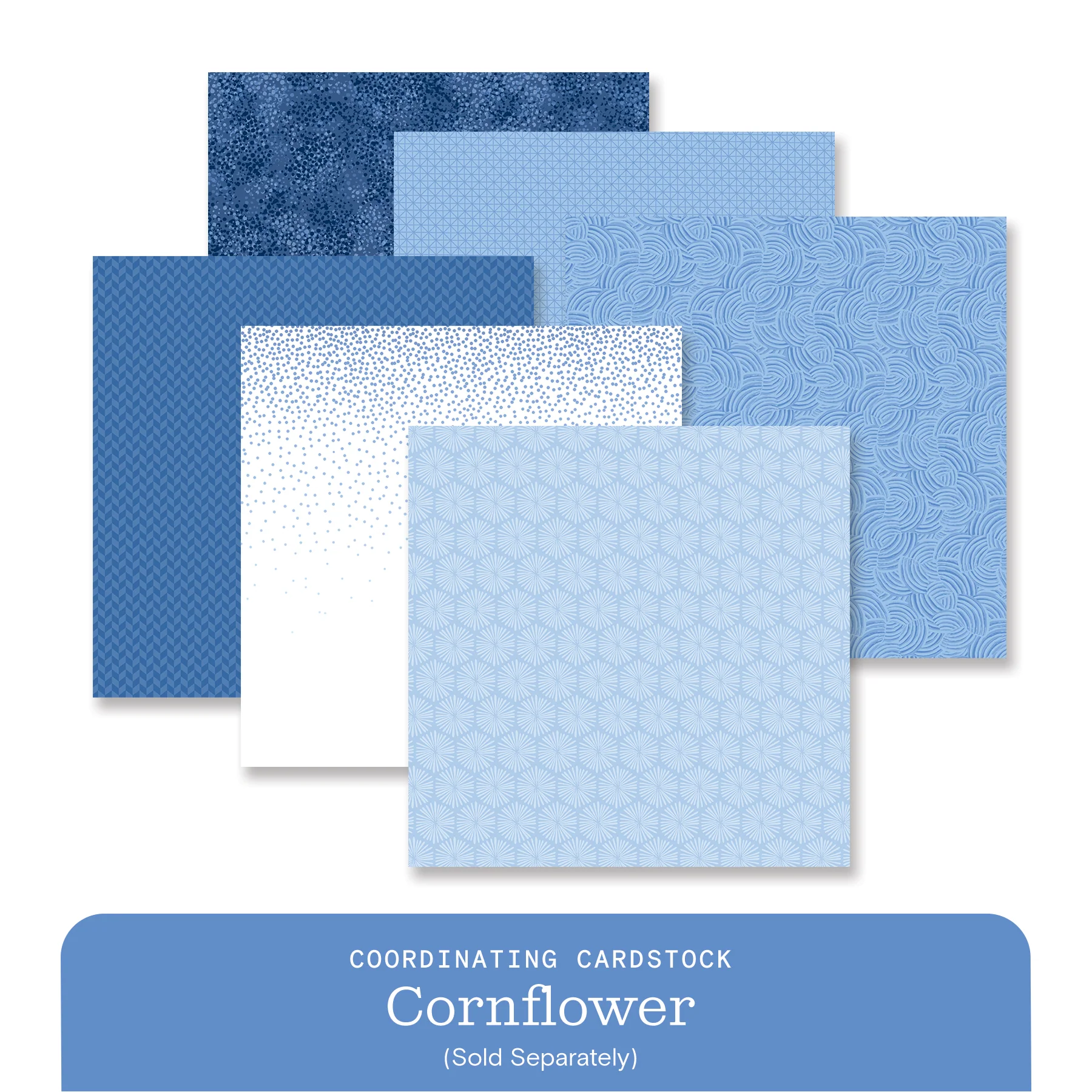 Vivid Melodies 2 Paper Pack (12/pk) - Cornflower