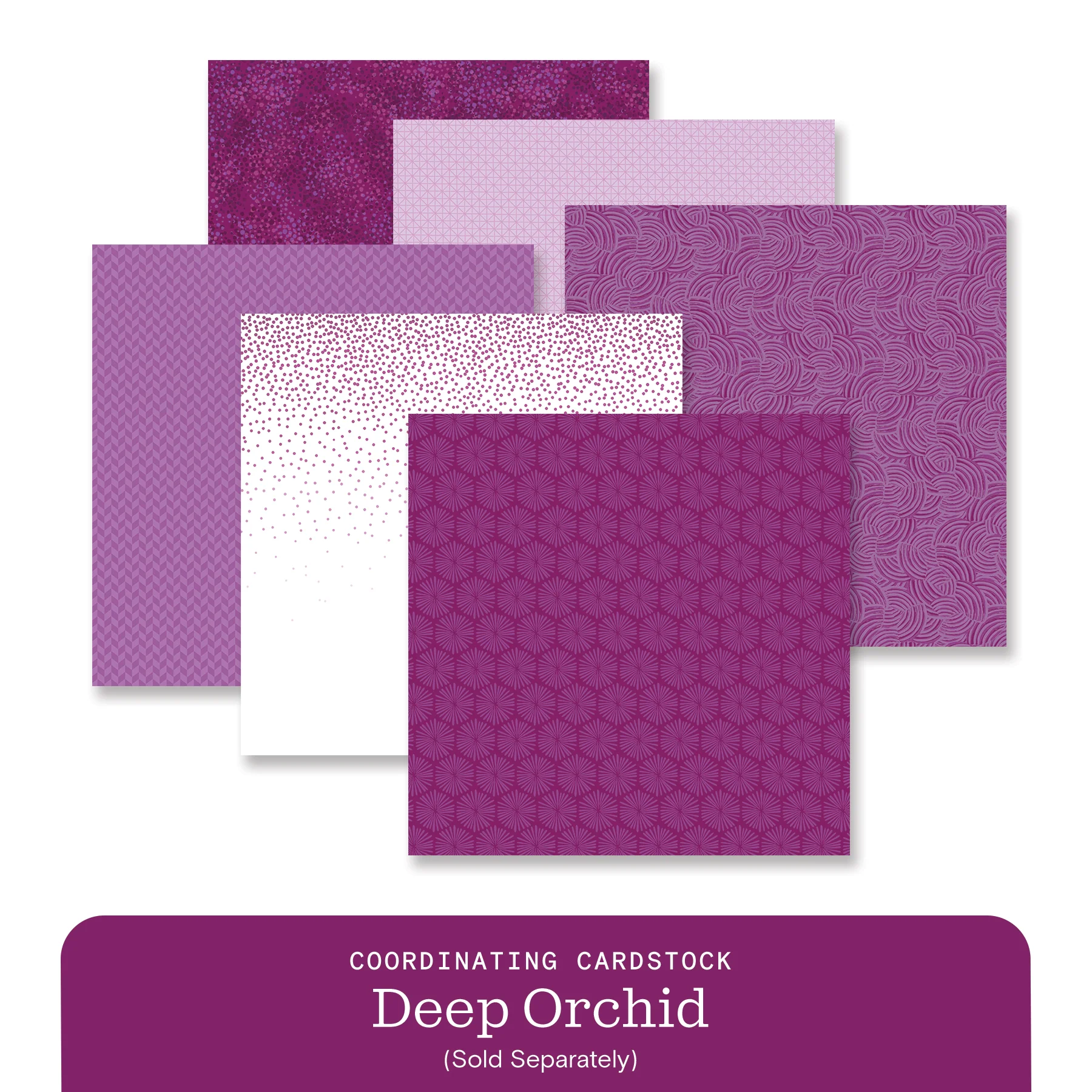 Vivid Melodies 2 Paper Pack (12/pk) - Deep Orchid - Image 2