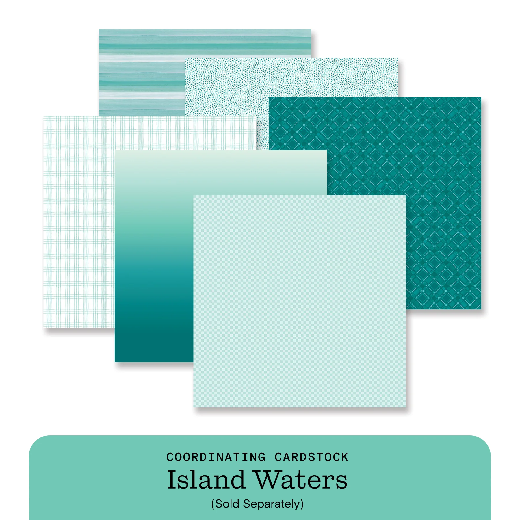 Vivid Melodies 2 Paper Pack (12/pk) - Island Waters - Image 2