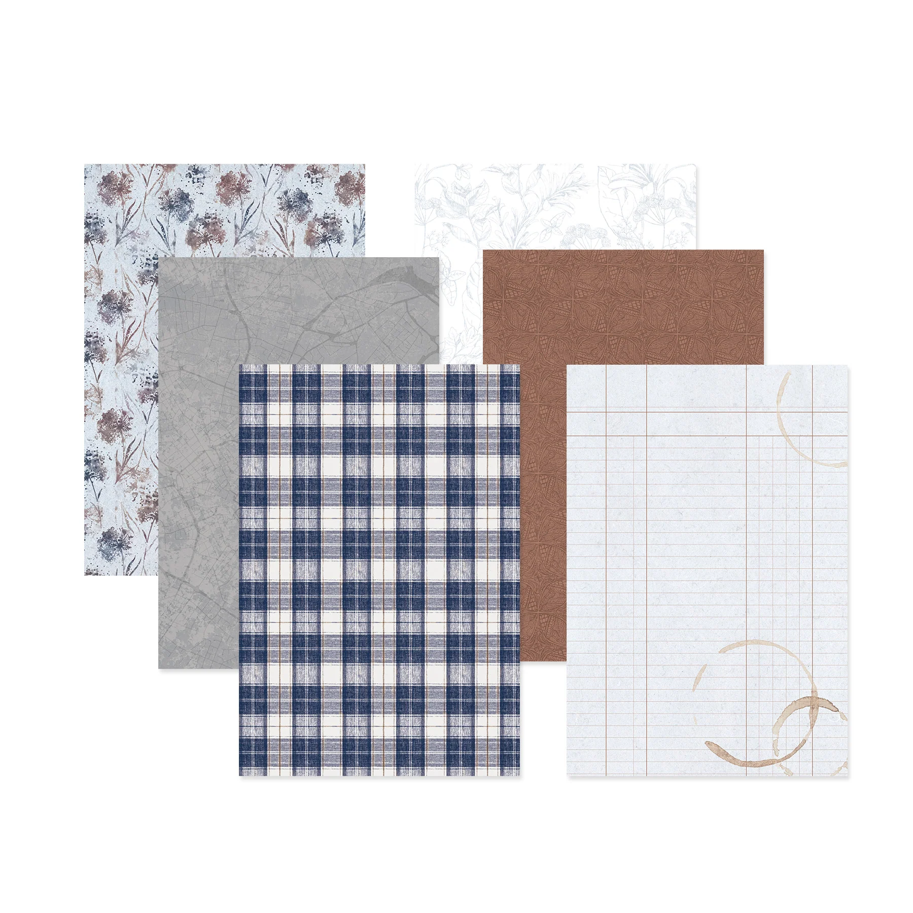 Weathered Indigo Scrap Journal Bundle - Image 3